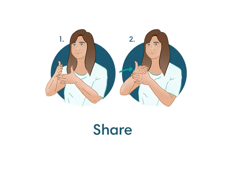 How to Say “Share” in Baby Sign Language