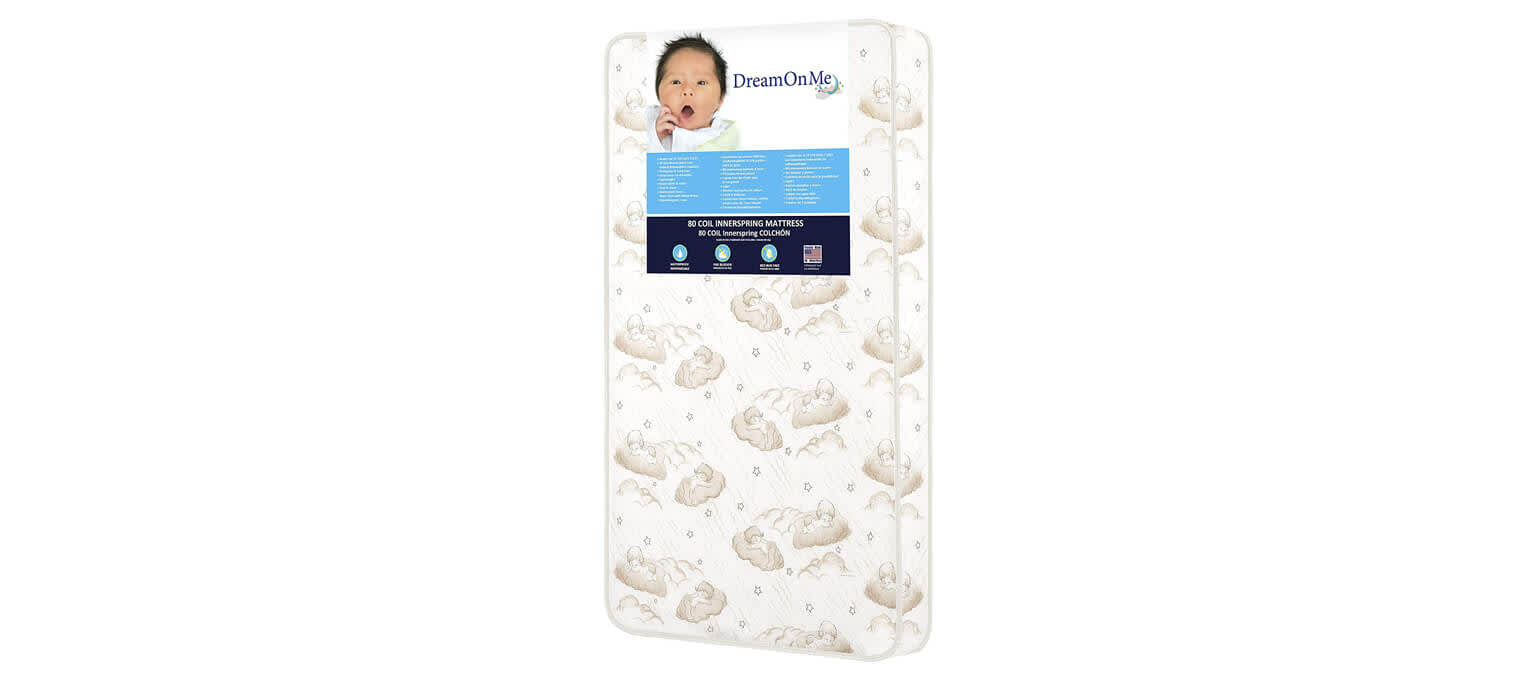 dream on me crib and toddler bed mattress