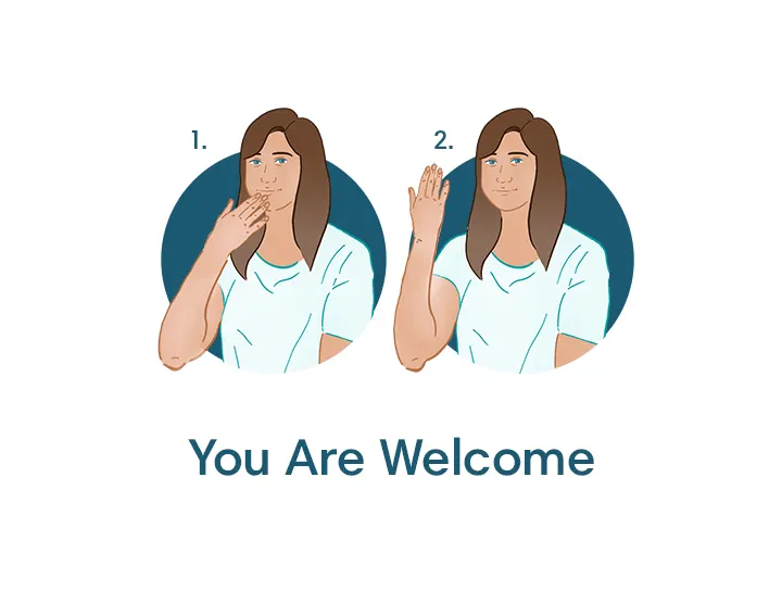 How to Say “You are Welcome” in Baby Sign Language