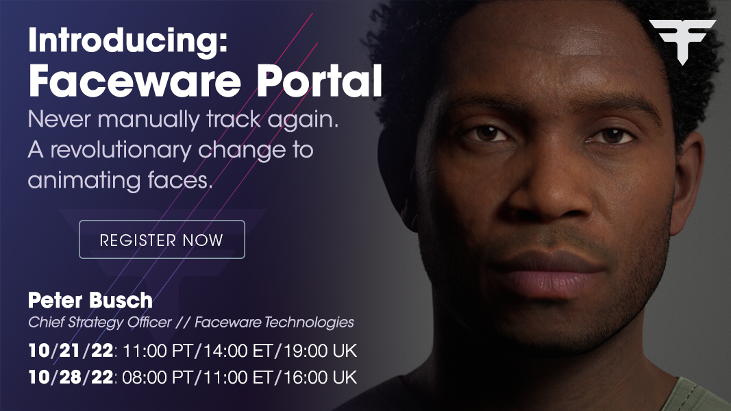 Faceware Webinar Portal THumbnail