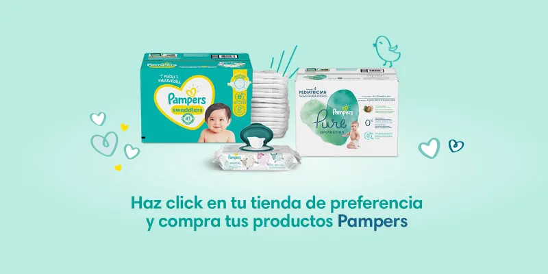 Ehub Pampers Banner mexico retailers