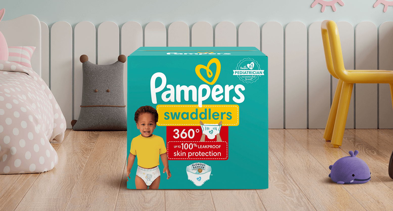 Pampers® Swaddlers 360° | Pampers® LA