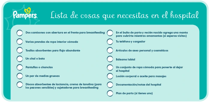 La lista del bebé. Qué cosas hacen falta para el recién nacido