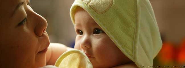 bebe1 Aprende cómo bañar a un recién nacido