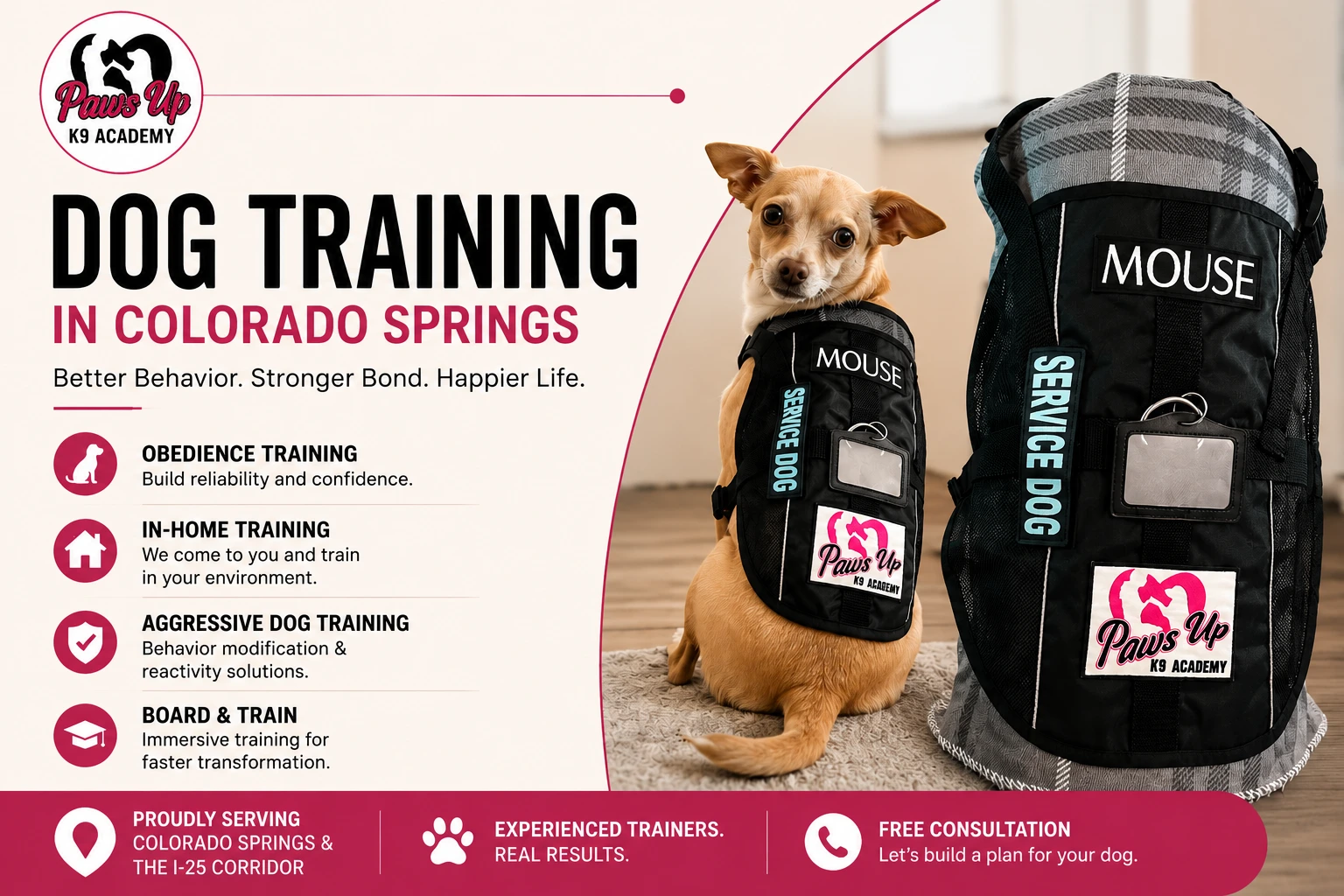 Dog Training Colorado Springs: Programs, Cost & Tips