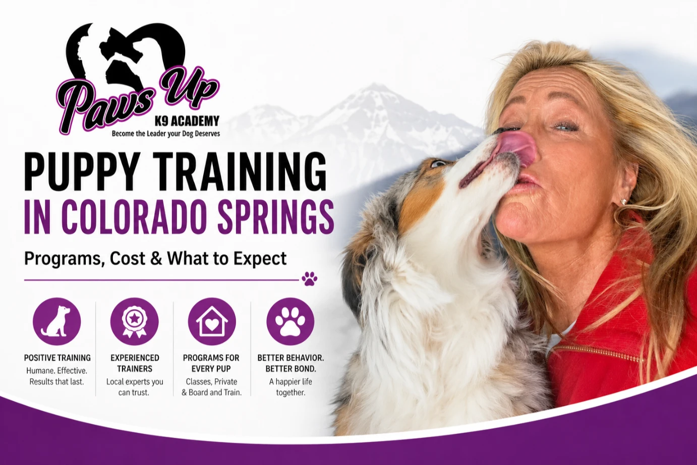 Puppy Training in Colorado Springs: Programs, Cost & What to Expect