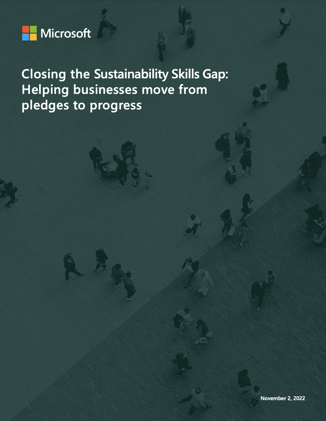 Closing the Sustainability Skills Gap: Helping businesses move from pledges to progress cover