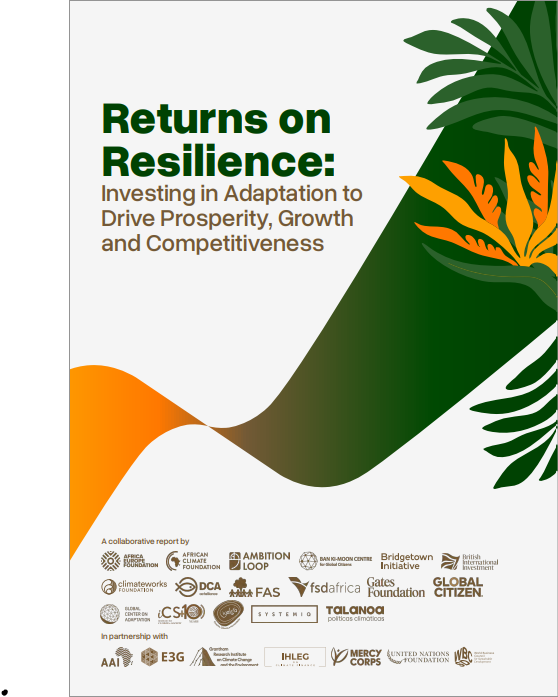 Returns on Resilience: Investing in Adaptation to Drive Prosperity, Growth and Competitiveness cover