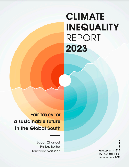 Climate Inequality Report 2023: Fair taxes for a sustainable future in the Global South cover