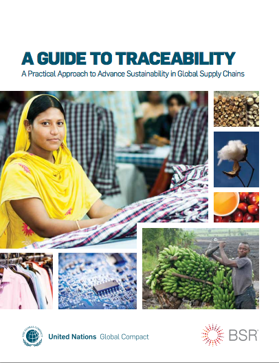 A Guide to Traceability: A Practical Approach to Advance Sustainability in Global Supply Chains cover