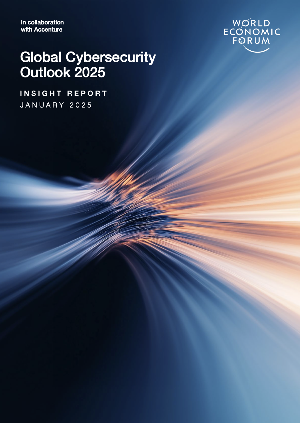 Global Cybersecurity Outlook 2025 cover