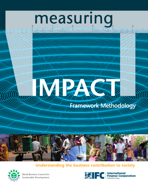 WBCSD Measuring Impact cover