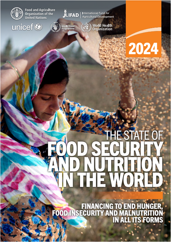 The State of Food Security and Nutrition in the World 2024 cover