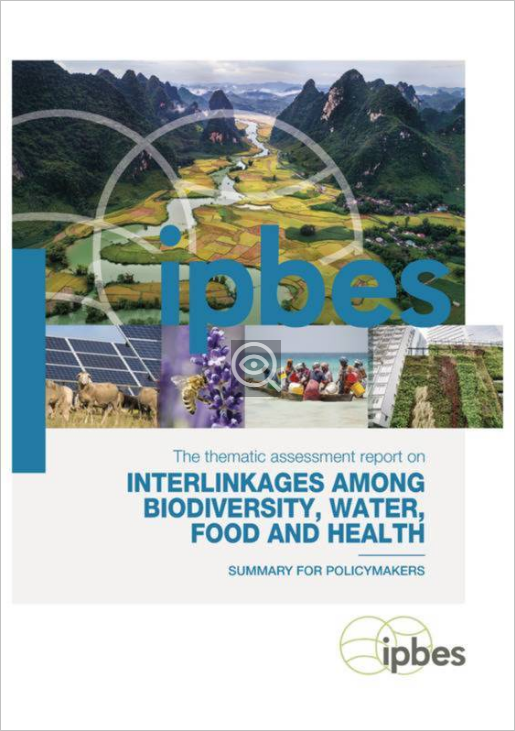 IPBES Assessment Report on the Interlinkages Among Biodiversity, Water, Food and Health cover