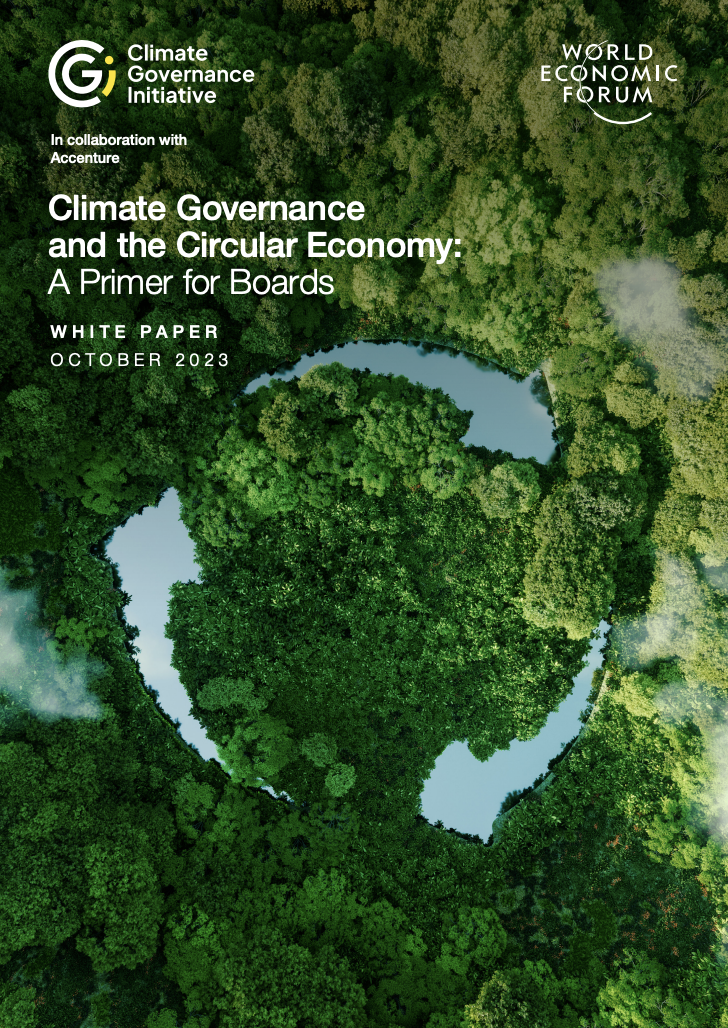 Climate Governance and the Circular Economy: A Primer for Boards cover
