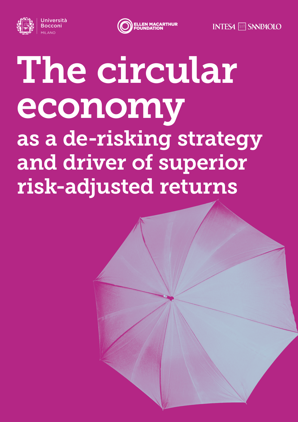 The circular economy as a de-risking strategy and driver of superior risk-adjusted returns cover
