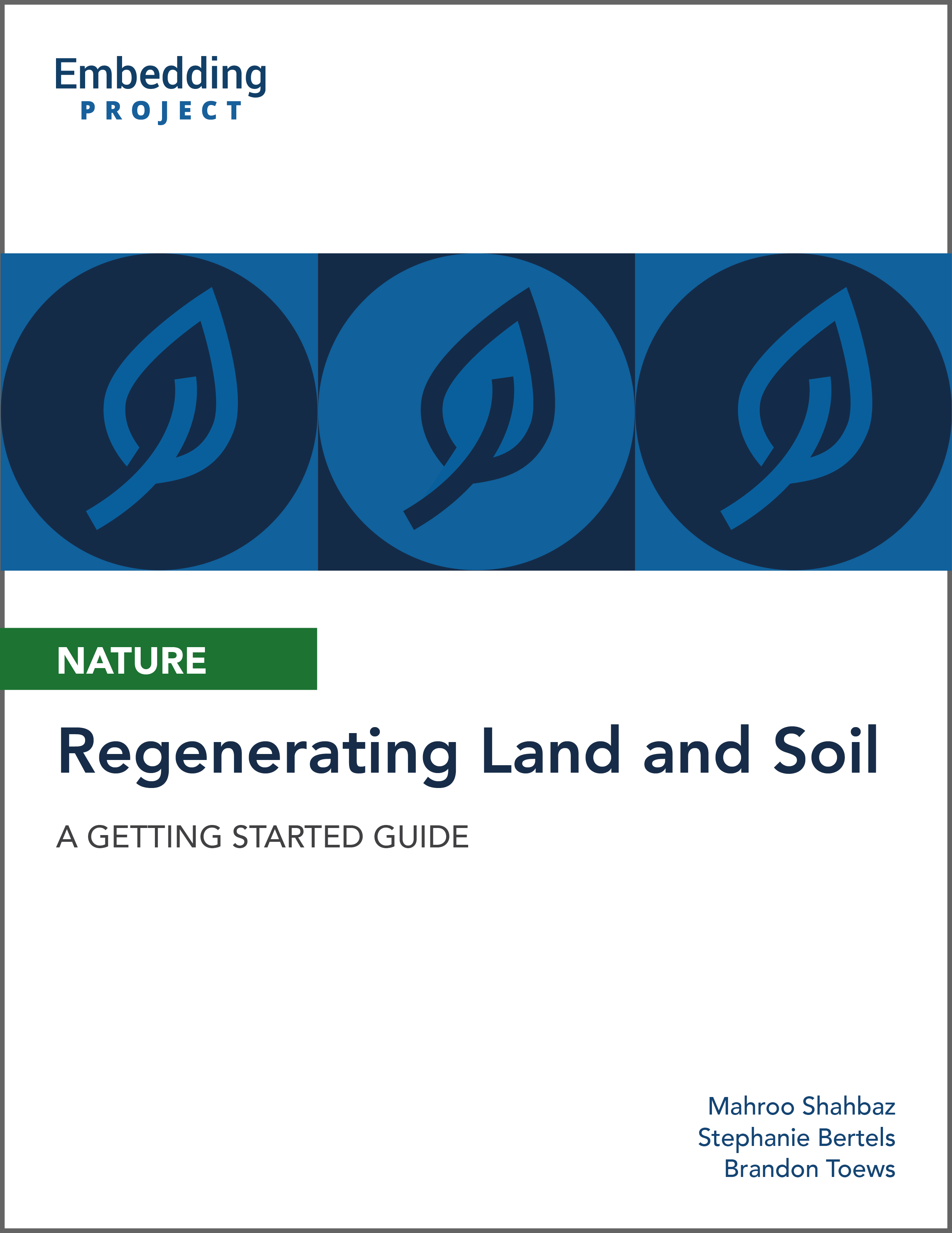 Regenerating Land and Soil: A Getting Started Guide cover