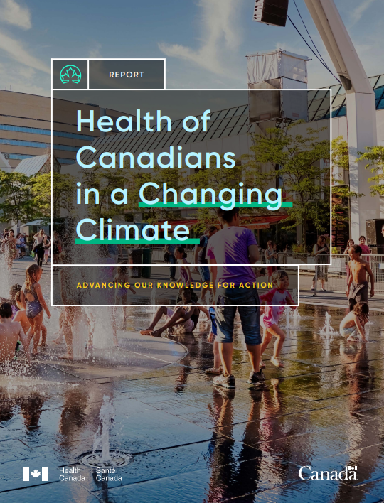 Health of Canadians in a Changing Climate cover