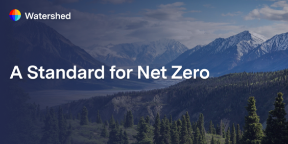 A Standard for Net Zero cover