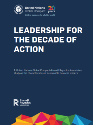 Leadership for the Decade of Action cover