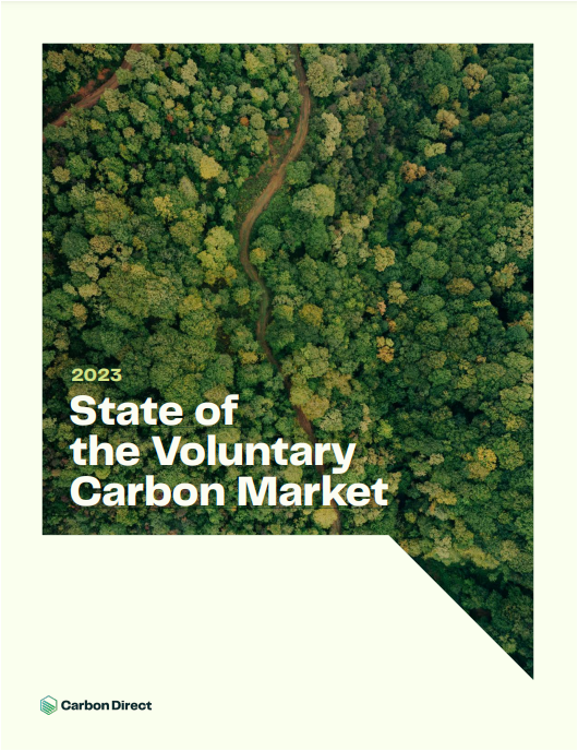 State of the Voluntary Carbon Market: 2023 cover