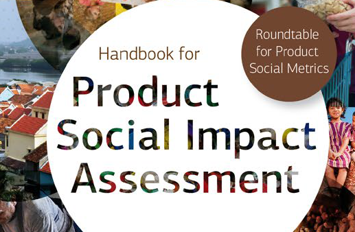 Handbook for Product Social Impact Assessment cover