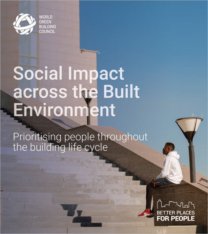 Social Impact across the Built Environment: Prioritising people throughout the building life cycle cover