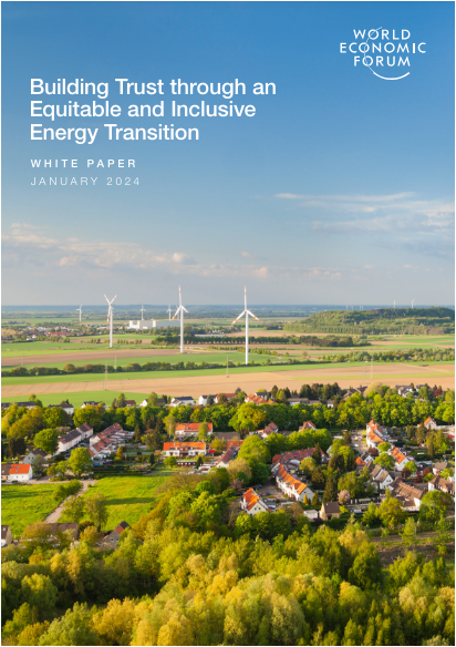 Building Trust through an Equitable and Inclusive Energy Transition cover