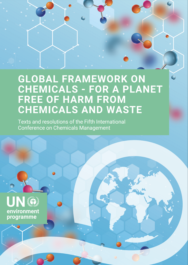 The Global Framework on Chemicals cover