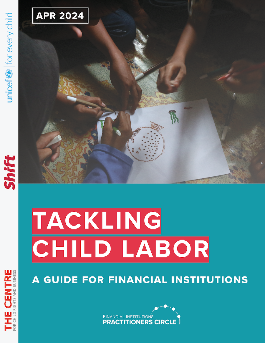 Tackling Child Labor: A Guide for Financial Institutions cover