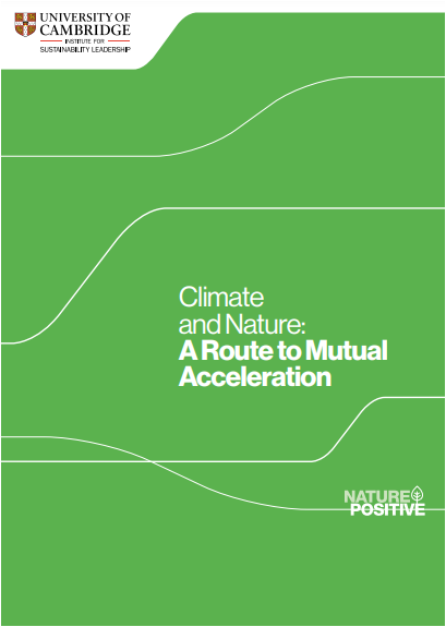 Climate and Nature: A Route to Mutual Acceleration cover