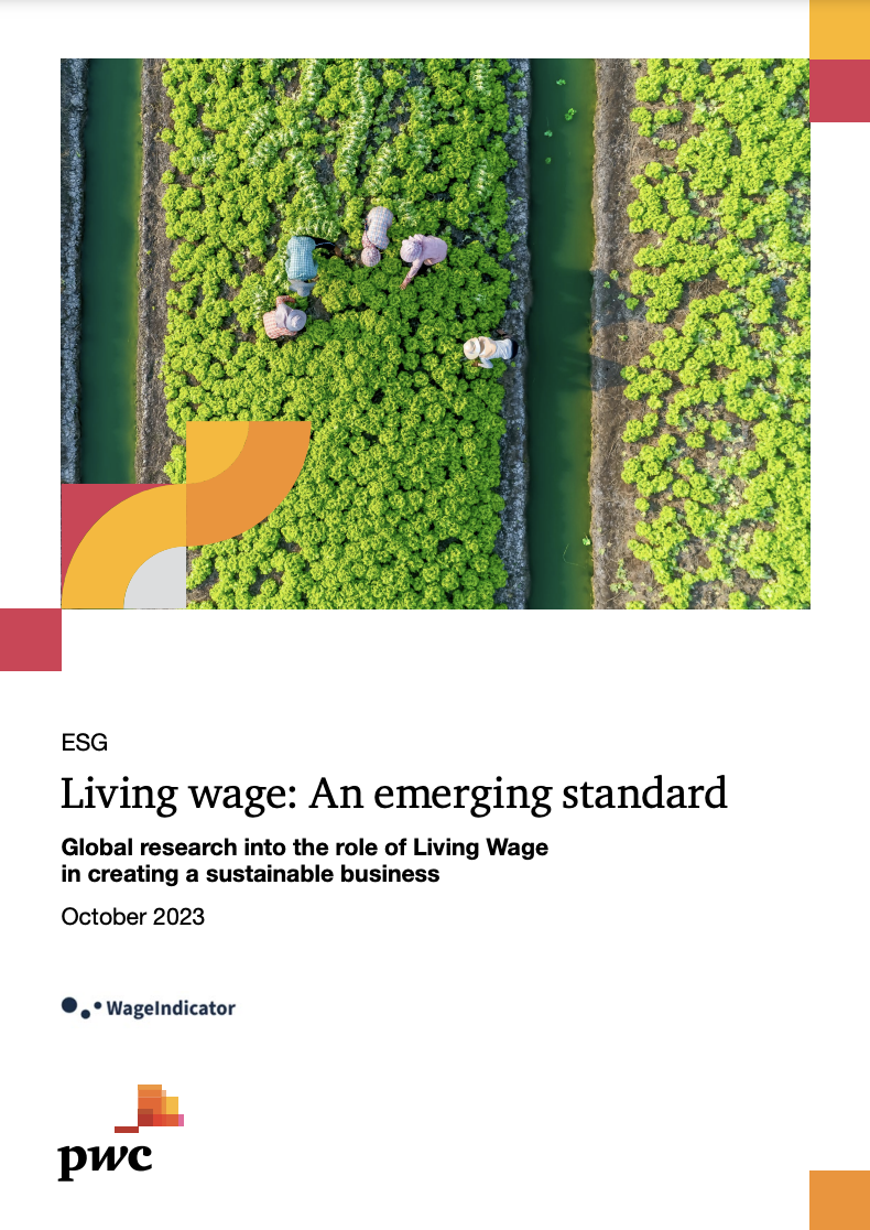Living wage: An emerging standard cover