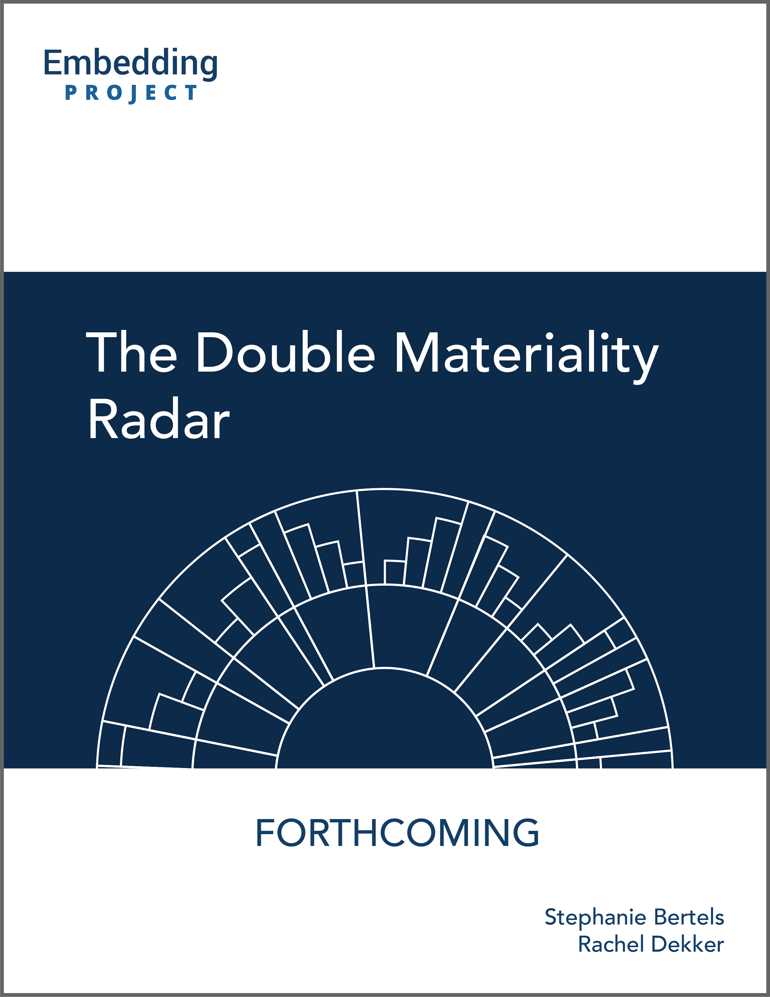 The Double Materiality Radar cover