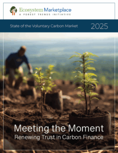 State of the Voluntary Carbon Market 2025 cover