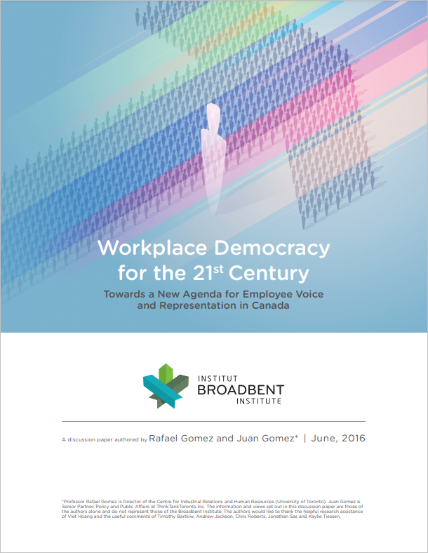 Workplace Democracy for the 21st Century cover