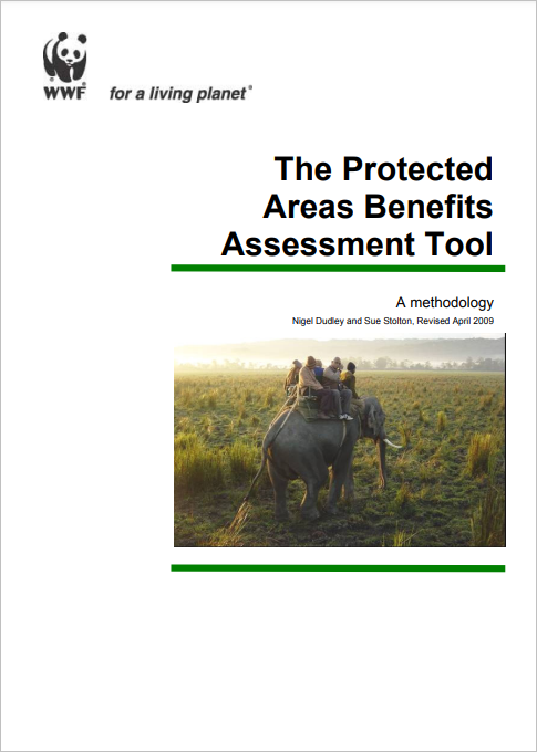 The Protected Areas Benefits Assessment Tool cover