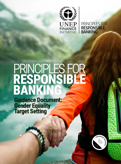 Principles for Responsible Banking Guidance Document: Gender Equality Target Setting cover