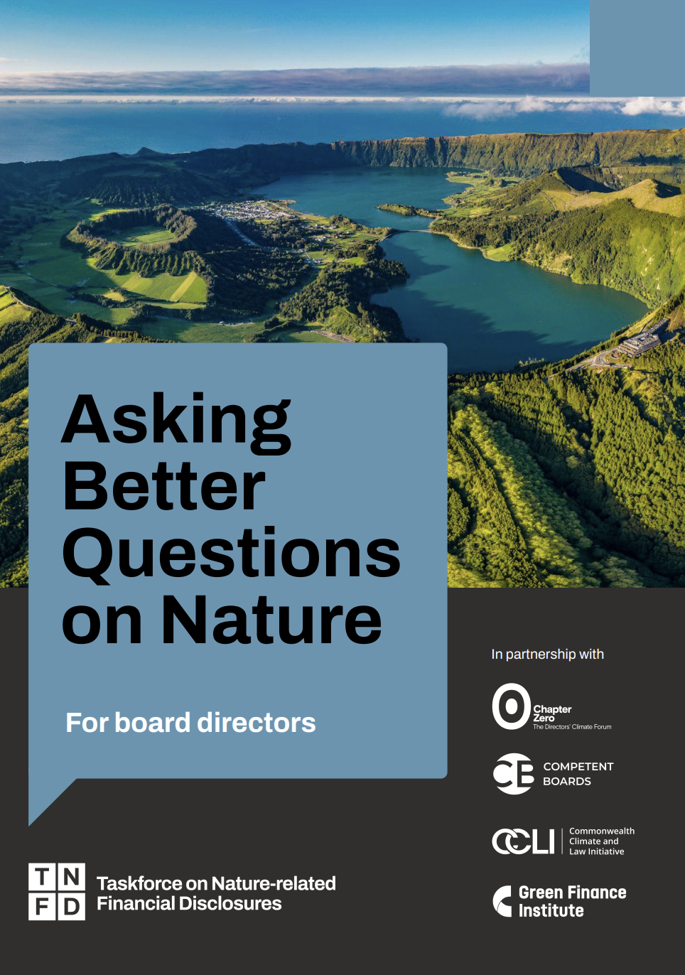 Asking Better Questions on Nature – For board directors cover