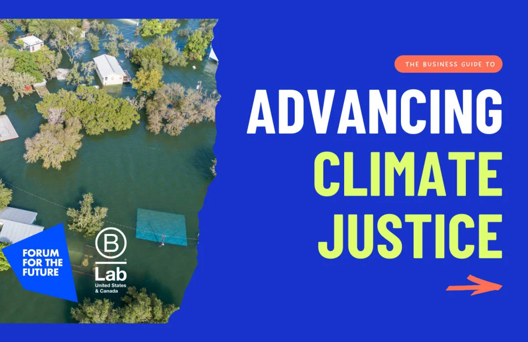 Business Guide to Advancing Climate Justice cover