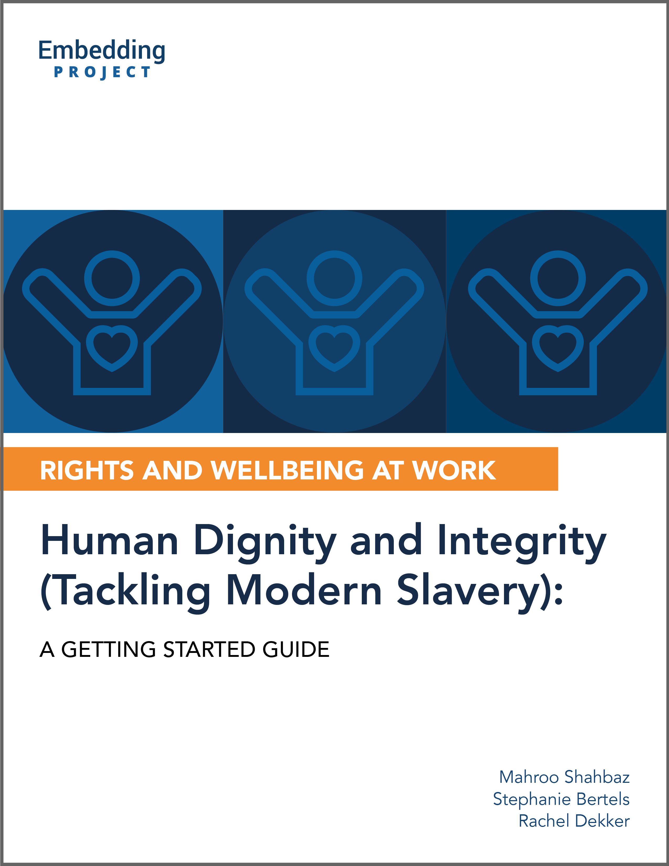 Human Dignity and Integrity (Tackling Modern Slavery): A Getting Started Guide cover