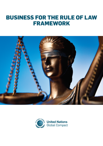 Business for the Rule of Law Framework cover