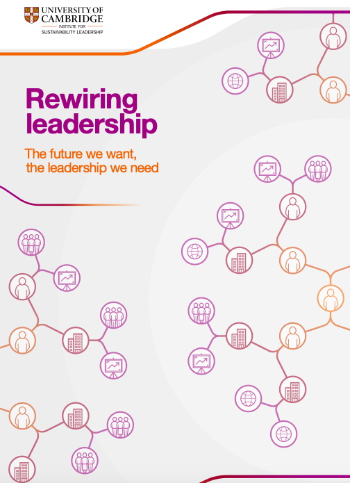 Rewiring leadership: The future we want, the leadership we need cover