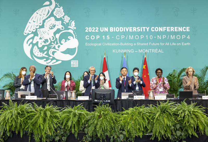 The Kunming-Montreal Global Biodiversity Framework cover