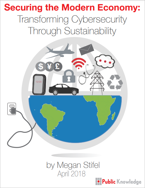 Securing the Modern Economy: Transforming Cybersecurity Through Sustainability cover