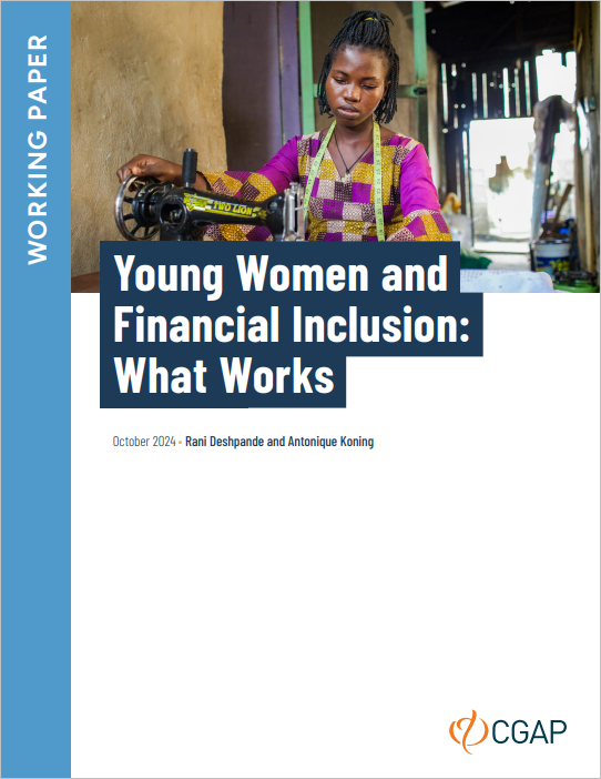 Young Women's Financial Inclusion: What Works cover