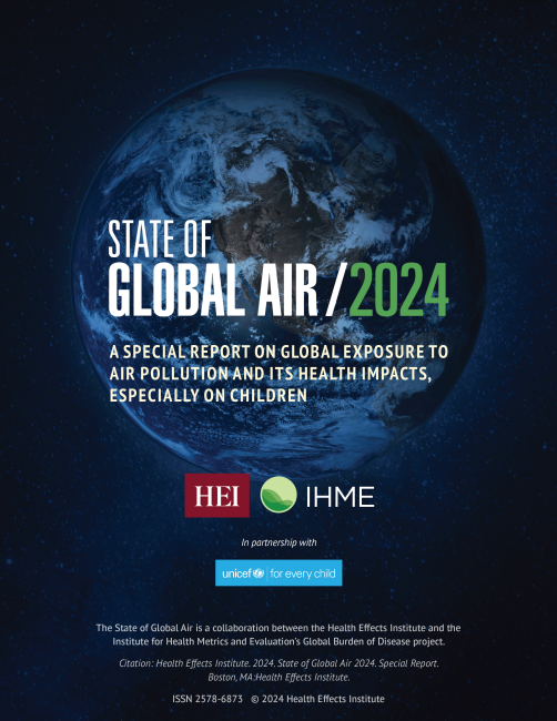 State of Global Air Report 2024 cover