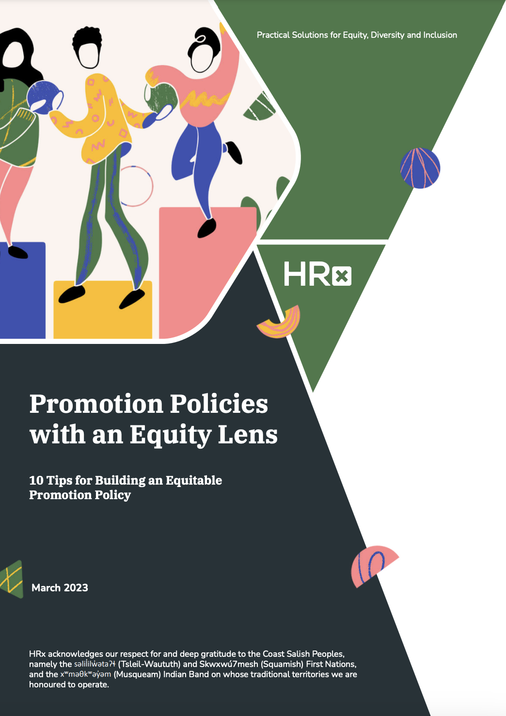 Promotion Policies with an Equity Lens: 10 Tips for Building an Equitable Promotion Policy cover