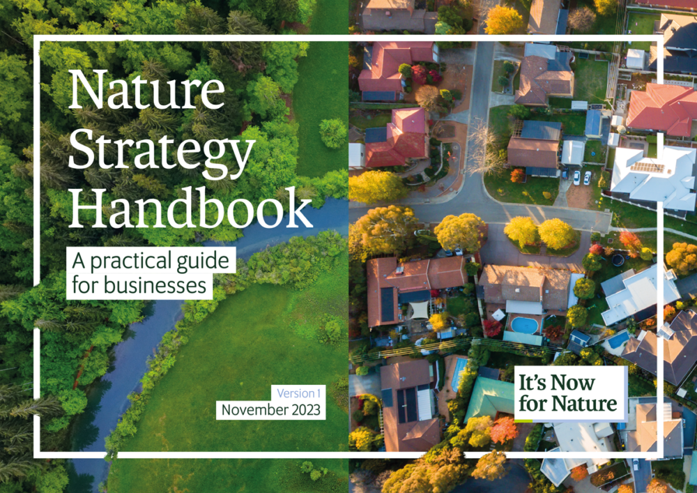 Nature Strategy Handbook: A practical guide for business cover