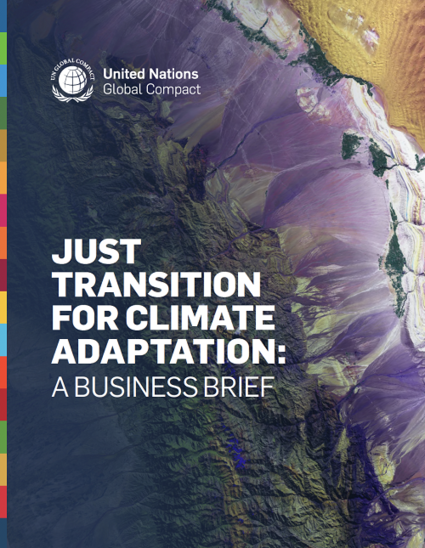 Just Transition for Climate Adaptation: A Business Brief cover