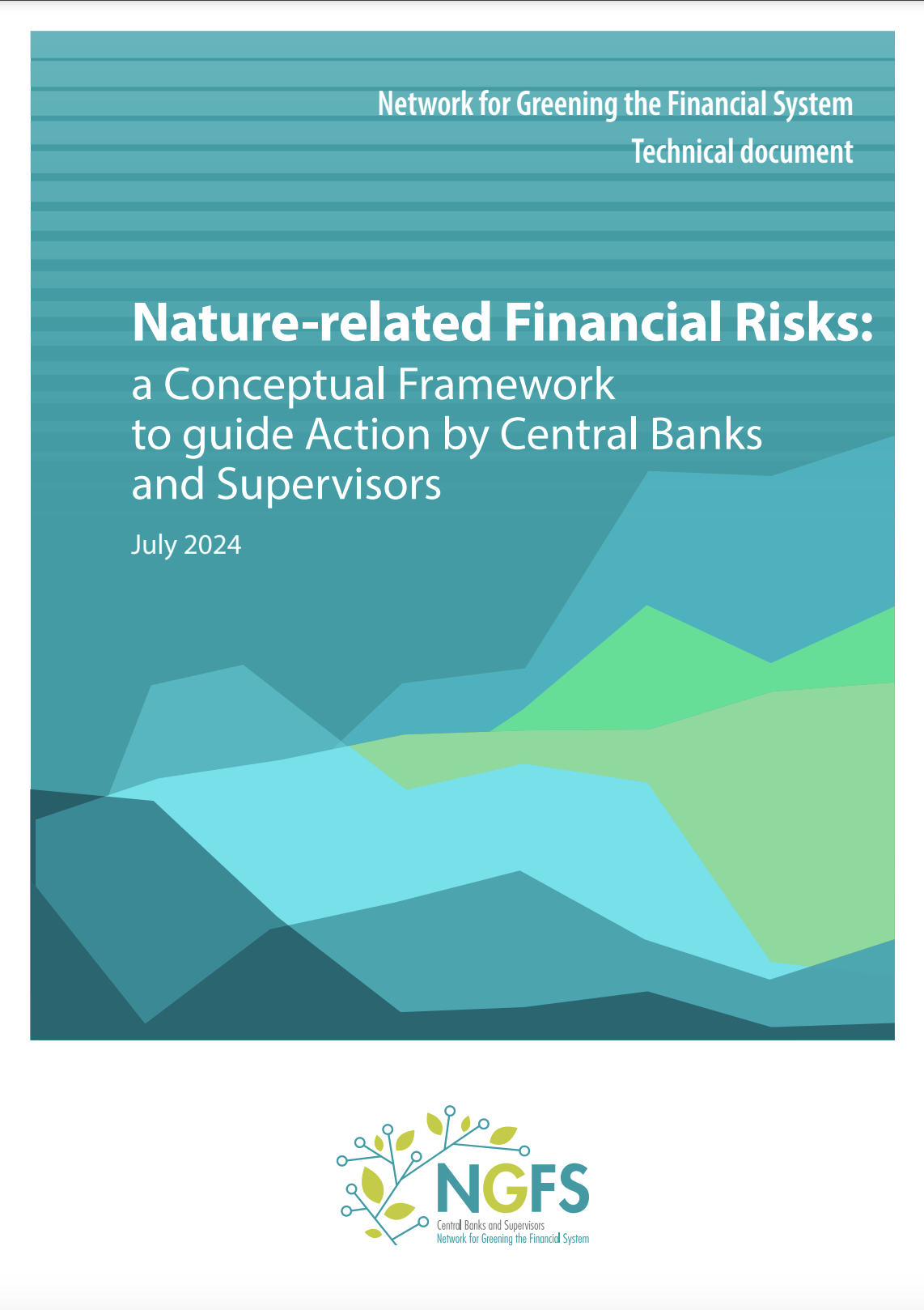 Nature-related Financial Risks: a Conceptual Framework to guide Action by Central Banks and Supervisors cover